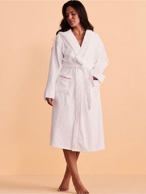 MY BIKINI STORY Waffle Terry Robe